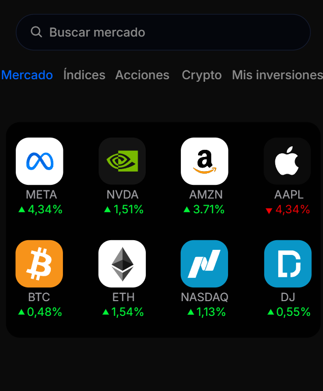 Trading en Vivo App